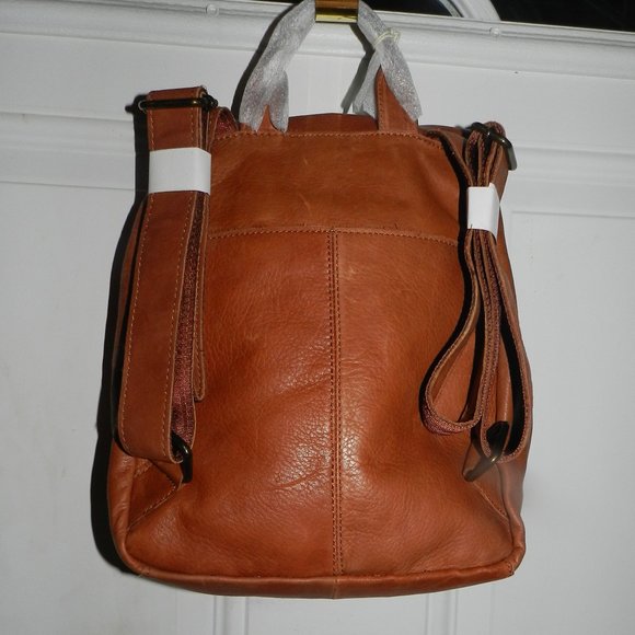 AMERICAN LEATHER CO. CO 💯% GENUINE LEATHER BACKPACK🎒BAG PURSE🆕SHIPS FAST⚡🚚 - Picture 11 of 14